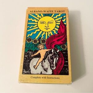 Vintage Albano-Waite Tarot Deck 1991 U.S. Games Systems Complete Italy
